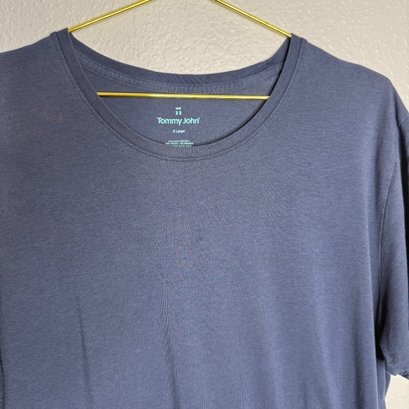 Pre-Owne Men's Tommy John second skin crew neck soft t-shirt size X-Large - Picture 3 of 6